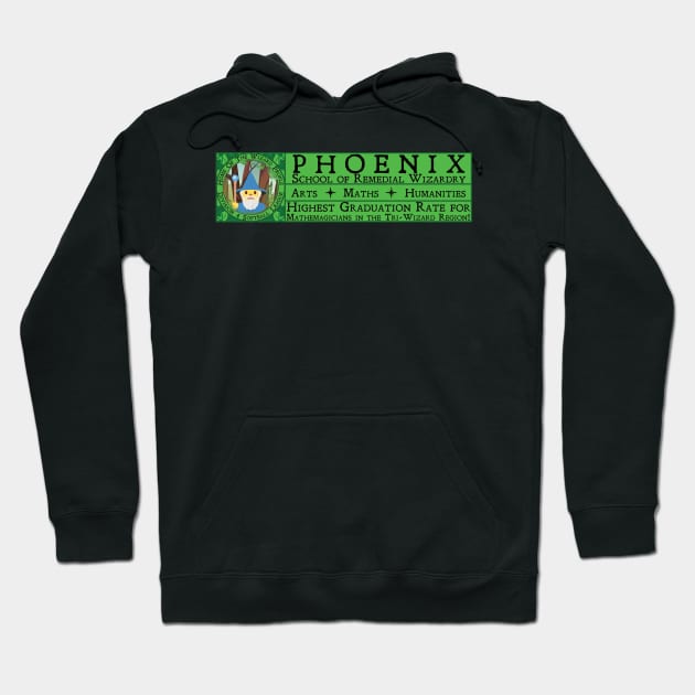 Phoenix School of Remedial Wizardry Hoodie by CatBagz